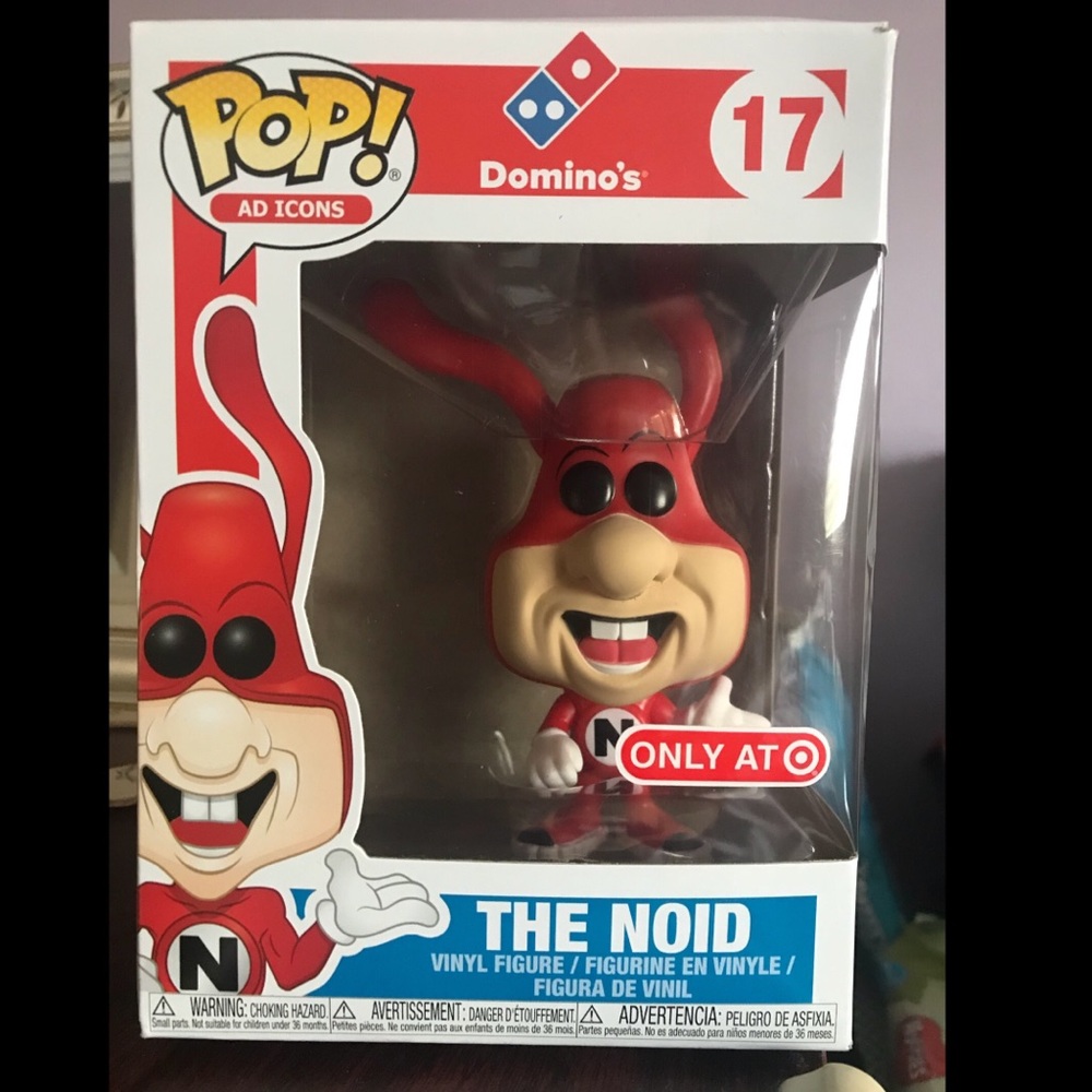 FUNKO POP!DOMINO'S THE NOID #17 TARGET EXCLUSIVE